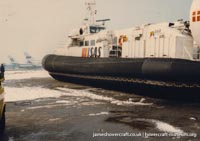 AP1-88 hovercraft with the Scandinavian company SAS